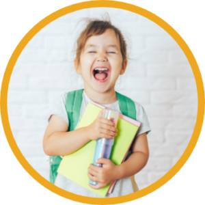 child smiling